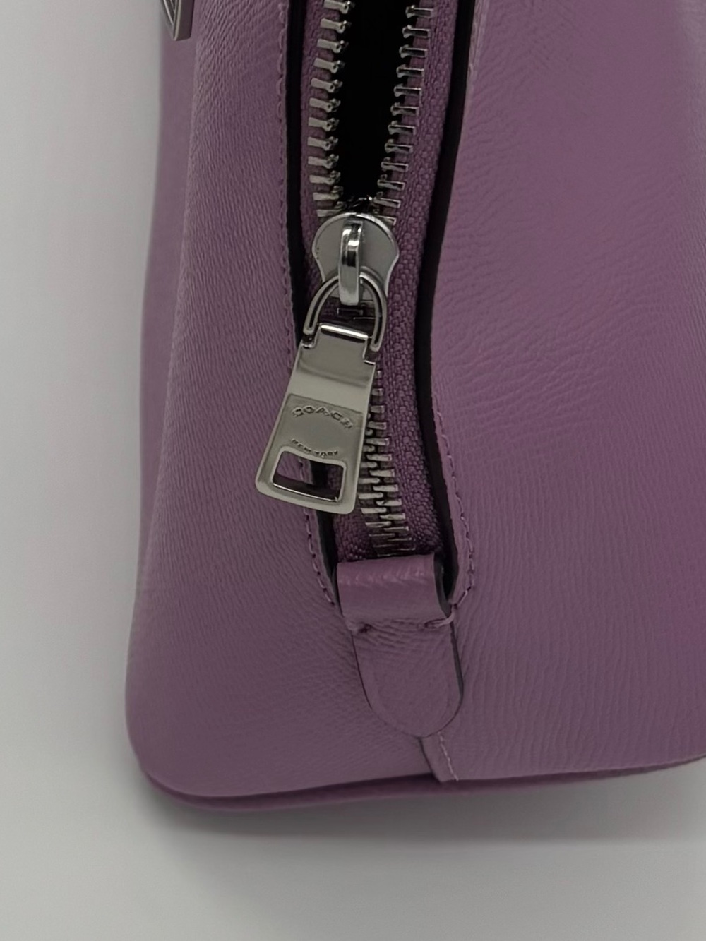 COACH Lavender Purple Dome Satchel with Matching Wallet - Picture 9 of 11